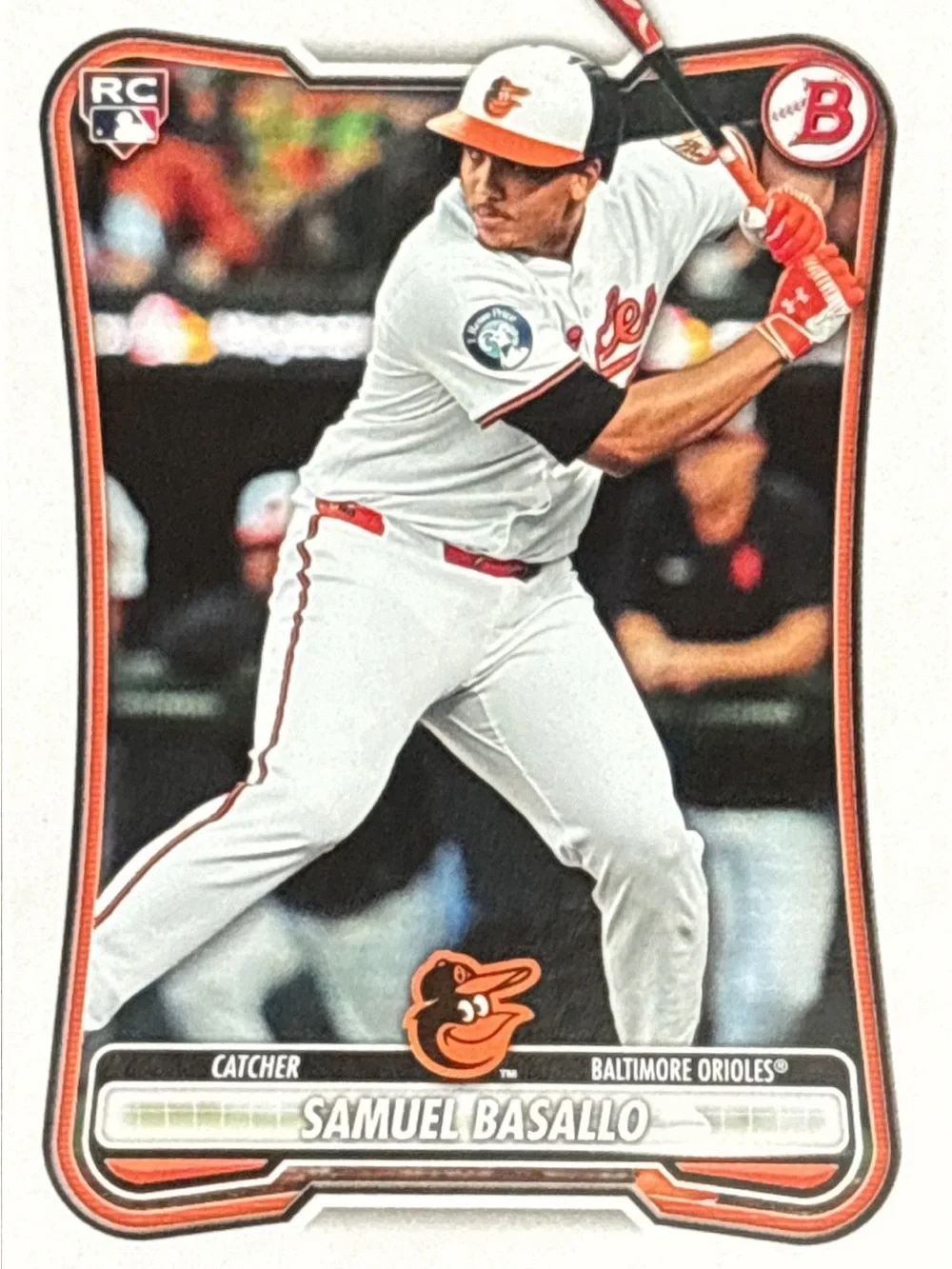 Topps Baltimore Orioles Rookie Baseball Trading Card - Samuel Basallo